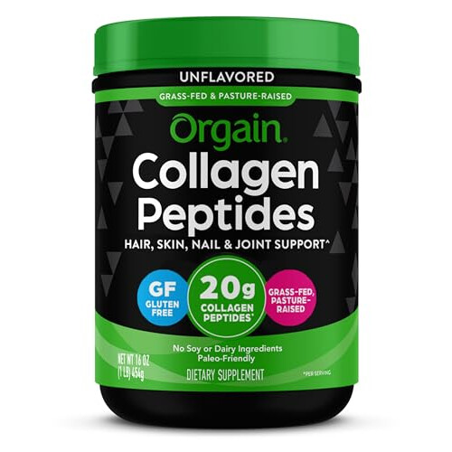 Orgain, Collagen-Peptide, Geschmacksneutral, 1 Pfund (454 g)