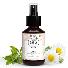 Cat Calming Spray - Effective Cat Calming Spray: Cat Stress Relief & Cat Anxiety Relief- Ideal Cat Nip Spray With Chamomile - Cat Relaxer Spray,