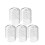 5 Pack Down Pipe Filter, Gutter Guard Strainer, Mesh Gutter Downspout Guard for Leaf and Rubbish Filter Gutter Screen Covers 1