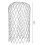 5 Pack Down Pipe Filter, Gutter Guard Strainer, Mesh Gutter Downspout Guard for Leaf and Rubbish Filter Gutter Screen Covers 4