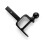 CAMCO BLACA CAMCO BLAT BLAT ATV/UTV Multi-Hitch apresenta uma bola de 2 polegadas de 1 polegada de haste de 5/8 polegadas de pino-polegada-pino d 3