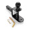 CAMCO BLACA CAMCO BLAT BLAT ATV/UTV Multi-Hitch apresenta uma bola de 2 polegadas de 1 polegada de haste de 5/8 polegadas de pino-polegada-pino d 10