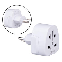 Swiss Switzerland CH Adapter Travel Type J Plug to UK, US USA American, Australia AUS, EU Europe European, China, Asia, Thailand, Ireland Adaptor