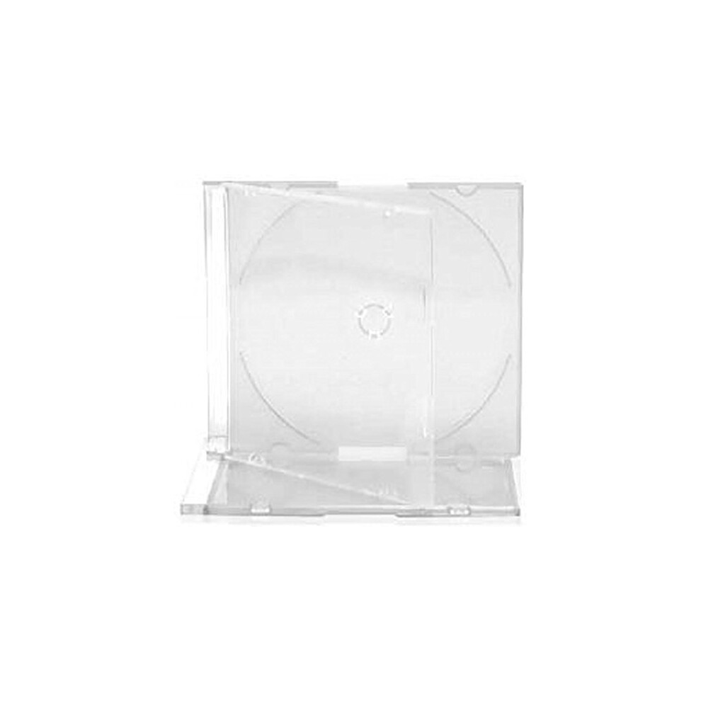 Cd / Dvd Slimline Jewel 5.2Mm Cases For 1 Disc With Clear Tray (Pack Of 25) 5054515170357