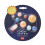 - Solar System, Set of 9 Erasers, 0.8x3.5 cm, Rocket Shaped Erasers, Planets, Sun, for Precision Erase 2