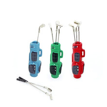 3Set Miniature Golf Clubs Dollhouse Accessories for 1/12 Barbie Dollhouse Lundby Dolls House Dolls House Miniature