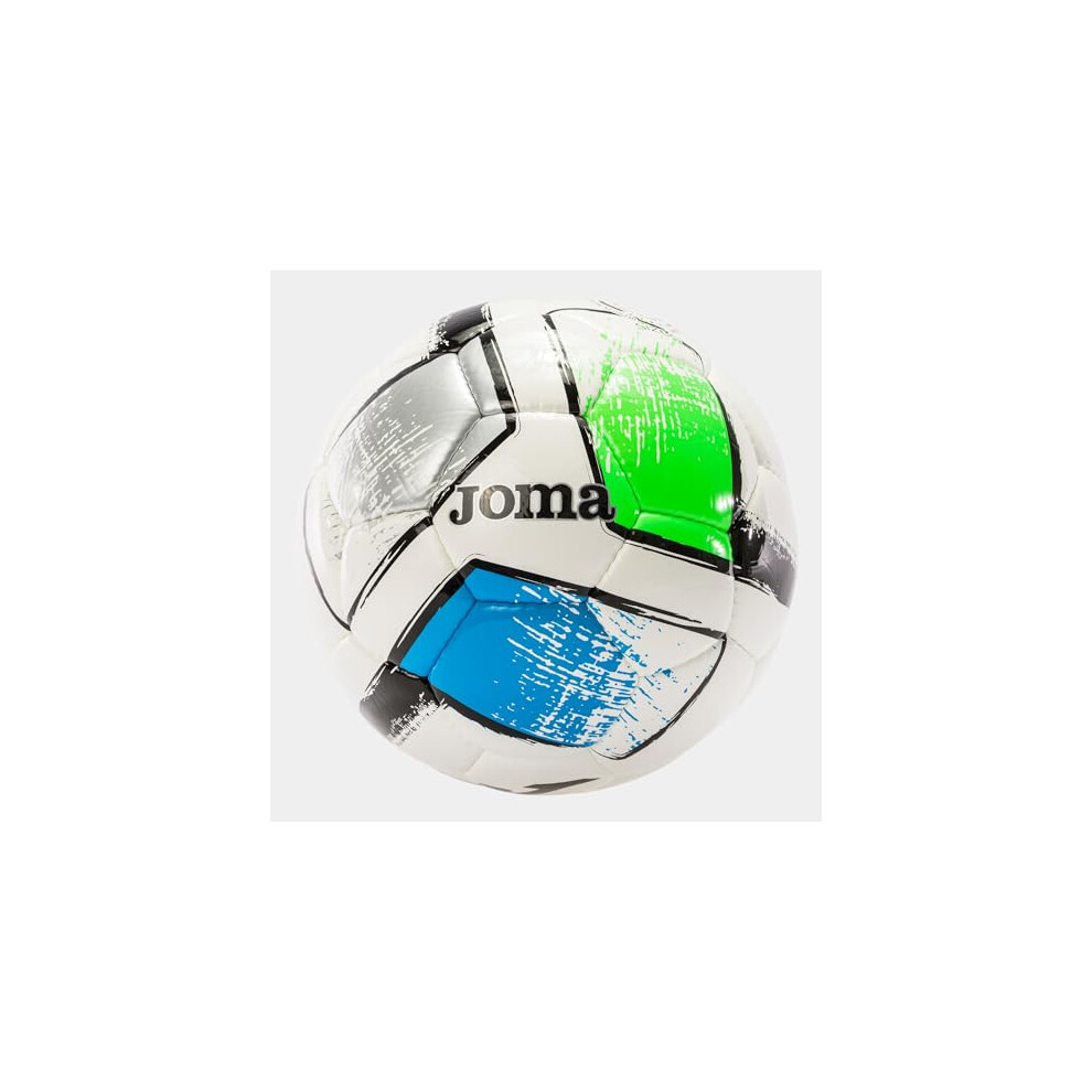 Dali II Training Football - Grey-Green-Blue Size 4