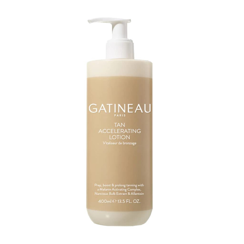 - Tan Accelerating Lotion, Enhance Natural Tanning, For Face & Body (400ml)