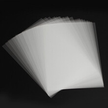 FEVERWORK 20Pcs A4 Inkjet Film Screen Printing Paper Transparent PCB Print Stencil