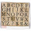Stamps Set Alphabet Upper case-1cm, Wood, Small 1