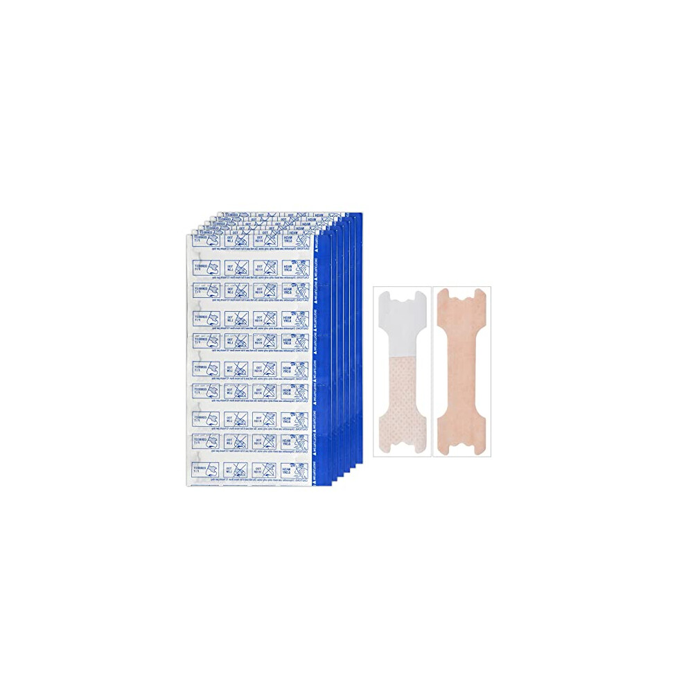 Abpok 100 Count Nasal Strips Breath Easy Anti Snoring Improve Sleeping (66Mm*19Mm)
