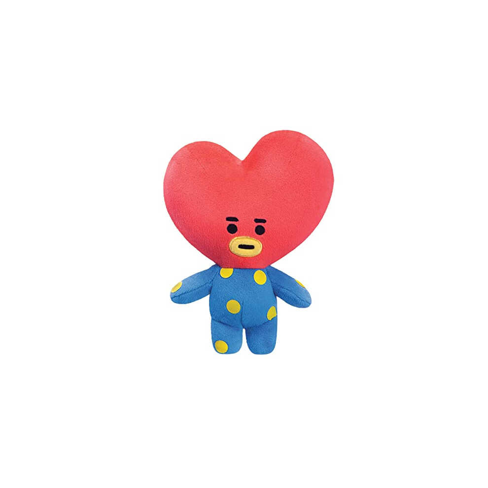 AURORA, 61459, BT21 Official Merchandise, TATA Soft Toy, Small, Blue and Red