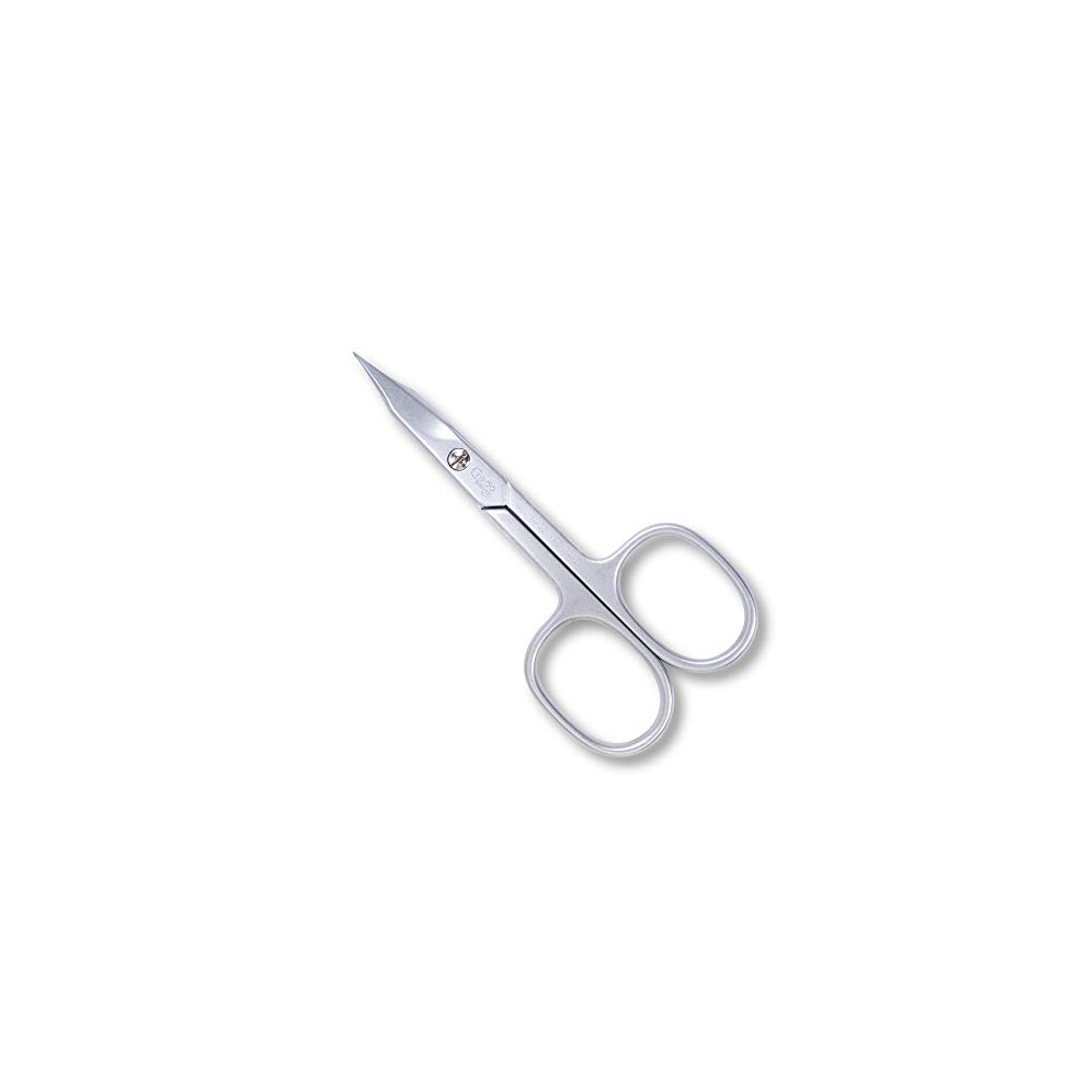 Nail Scissors 8Â cm with Narrow Tip, Matte Chrome