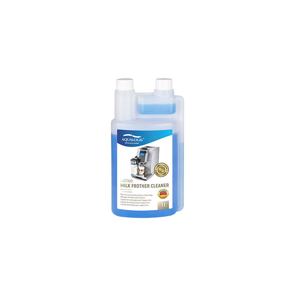 Aqualogis Latteo Detergent for Automatic Coffee Machine Latte Cappuccino and Milk frothers Cleaner - Latteo 1000ml