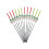 12 x Assorted Pole Floats (Pack 3) 1