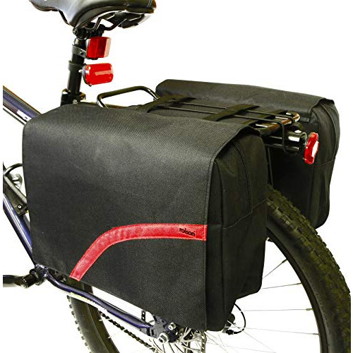 Rolson 43277 Large Double Bike Pannier Bag 1