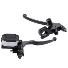 Universal 7/8 Inch 22mm Motorcycle Brake Clutch Lever Master Cylinder Reservoir Set Left and Right Pair