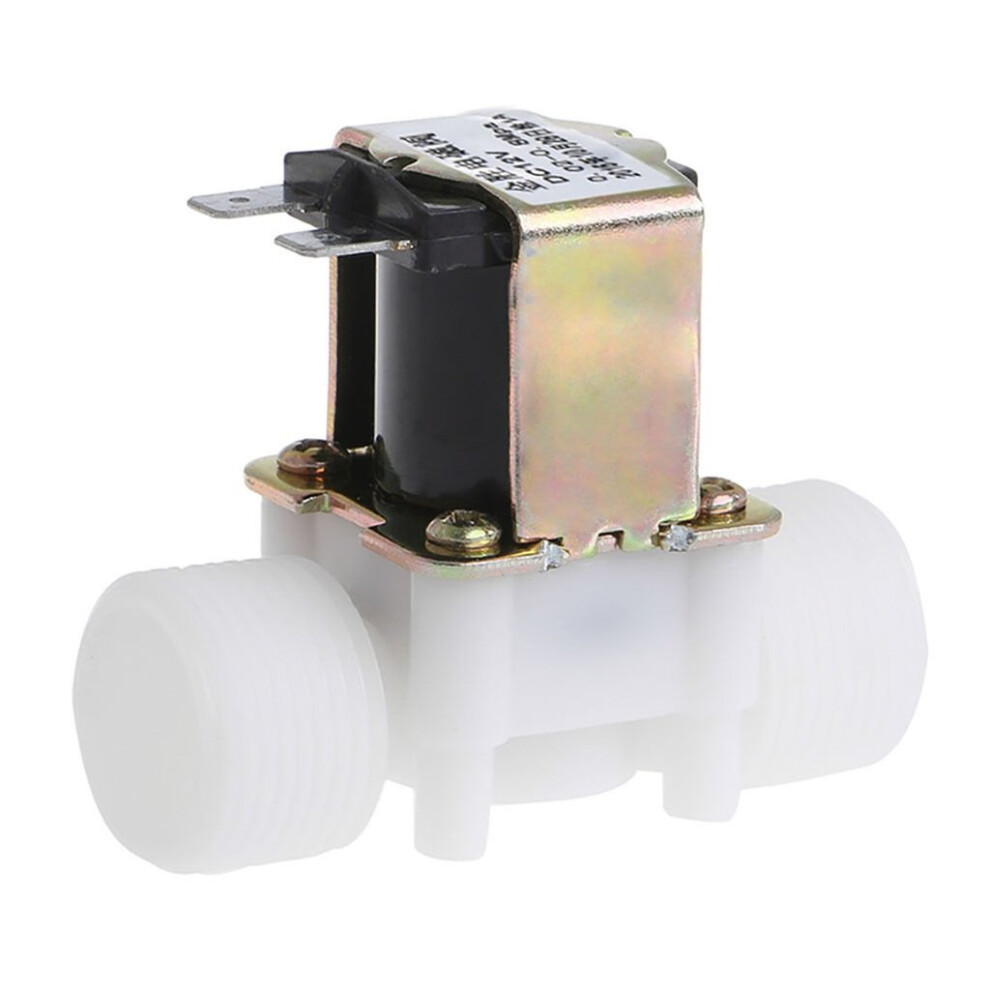 3/4" Dc 12V Pp N/C Electric Solenoid Valve Water Control Diverter Device New 6921694694037
