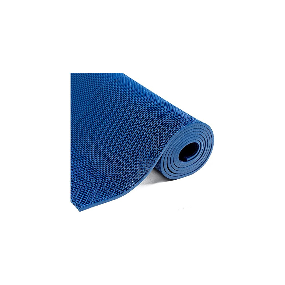 Non Slip Drainage Rubber Mat 3x10 Ft 5.5mm Thick Commercial Waterproof Floor Mat Wet Area Floor Mats for Outdoor Indoor Restaurant Kitchen Swimming