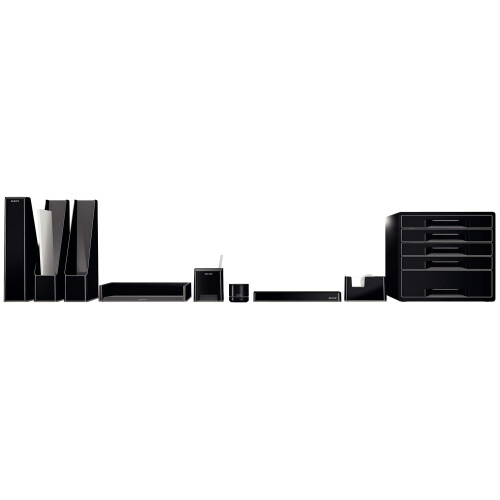 LEITZ Porta-riviste Dual - Nero / Grigio 2
