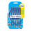 Paper Mate 1.0 mm Flexgrip Ultra Retractable Ballpoint Pen, Medium Point, Blue, Pack of 5 1