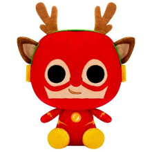 Pop Peluche - DC COMICS - Flash - 10cm - Rot - Unisex - Für Kinder ab 3 Jahren