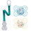 MAM Perfect Day & Night Dummies 0-6 incl.2 Steril.Boxes + BabyFehn Pacifier Holder 1