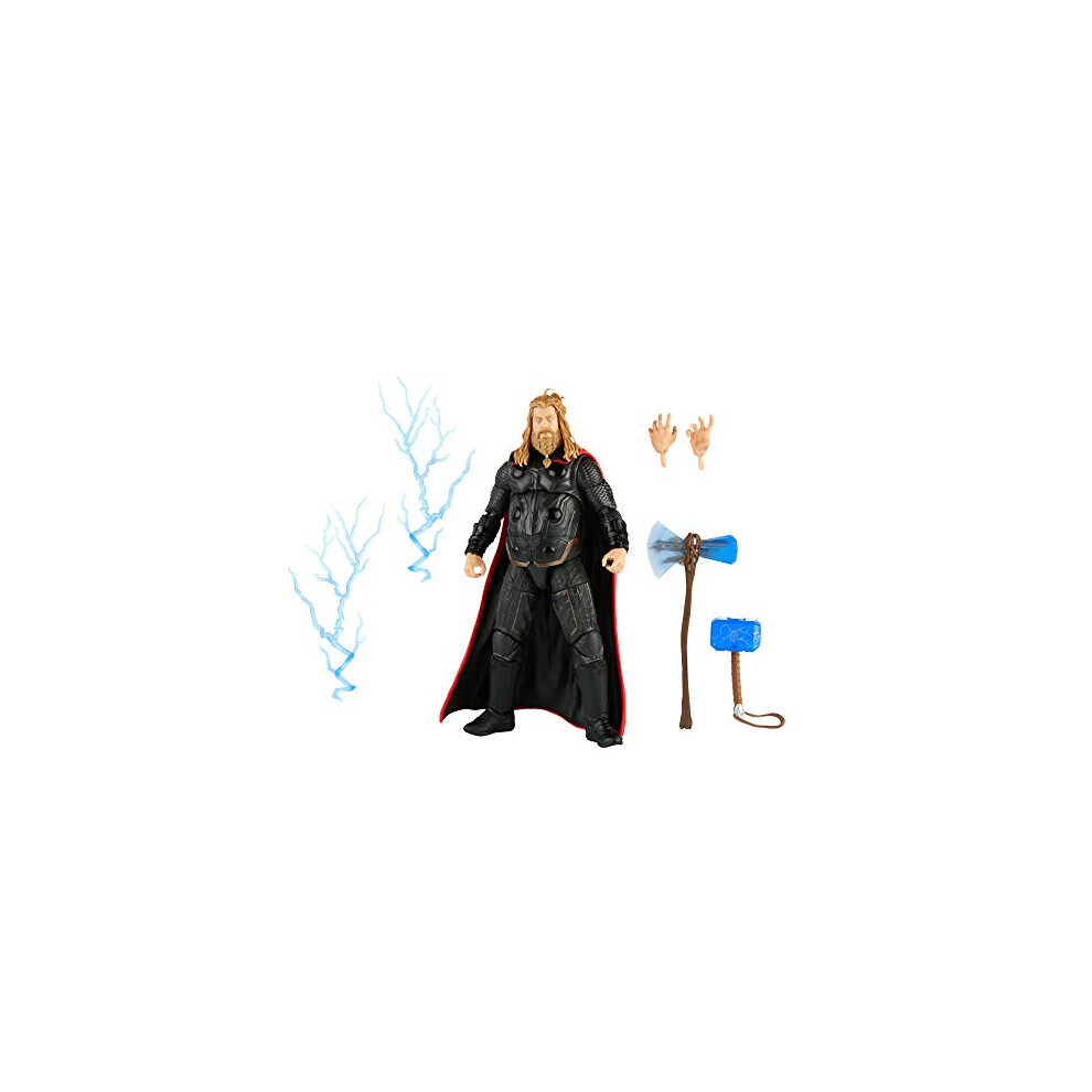 Hasbro Legends Series 6-inch Scale Action Figure Toy Thor, Infinity Saga character, Premium Design, Figure and 5 Accessories Multicolor, F0188