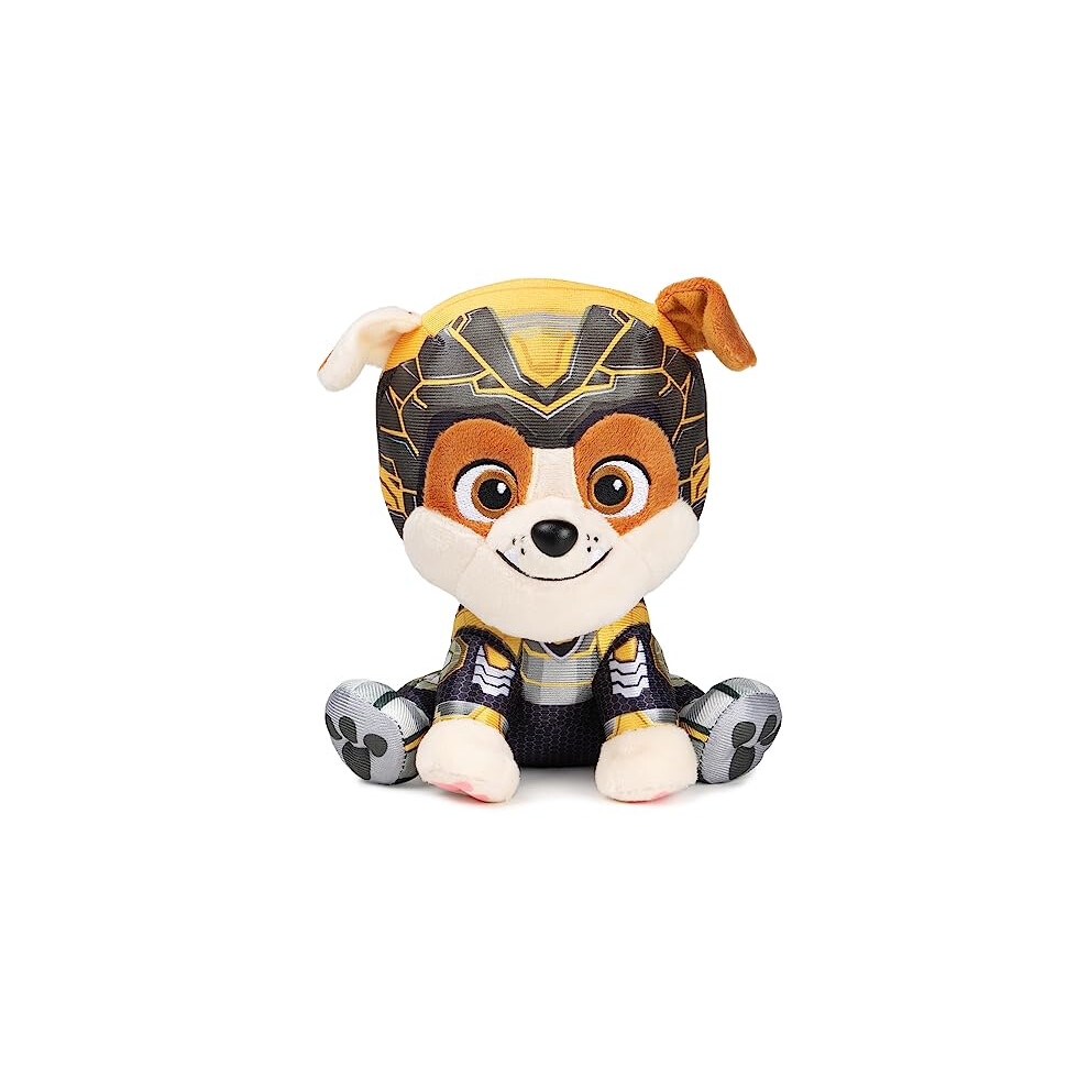 New Paw Patrol Gund The Mighty Movie Rubble Stuffed Animal, Plush Toy For Ages 1 And Up, 15.24Cm