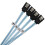 High Speed 6Gbps 4pcs/set Sata Cable Sas Cable for Server 1M (H0101) (1M) 8