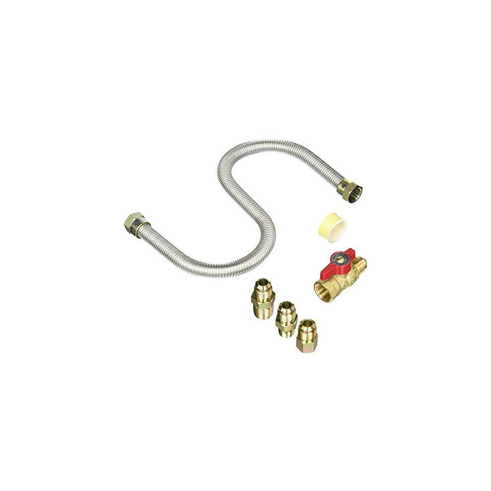 F271239 Propane Connection kit, Stainless-Steel, Silver and Brass, S