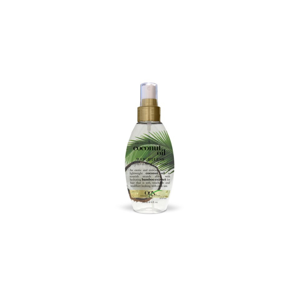 Organix Coconut Oil Weightless Hydrating Oil Mist 118 ml