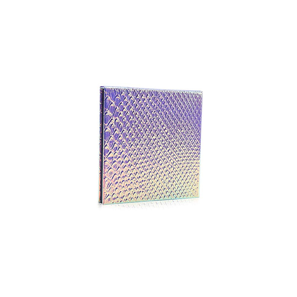 Tmishion Empty Eyeshadow Palette - Magnetic Mermaid Diy Makeup Eyeshadow Blush Powder Organizer Cosmetics Palette Makeup Palette