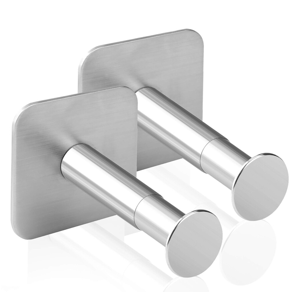 Extensible Headphone Wall Mount, Stainless Steel Stick-On With 3M Adhesive Hooks Under Desk, Stick On Smooth Wall, Dual Headset Hanger Mount For Most 600155063204