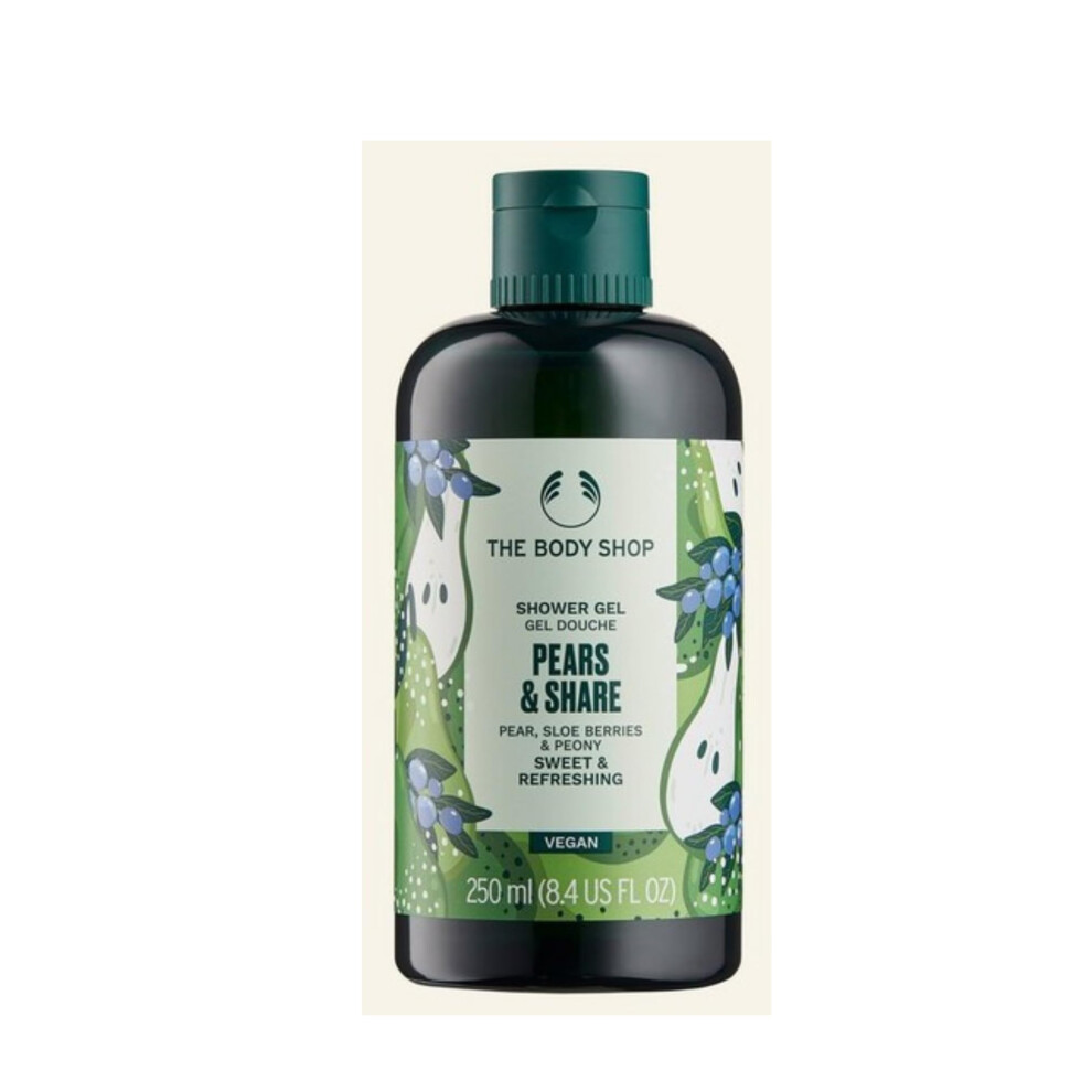 Pears & Share - Pear, Sloe Berries & Peony 250ml Shower Gel - Vegan