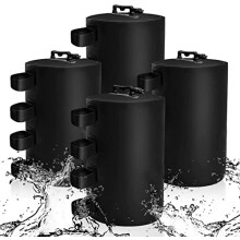 Gazebo Water Weights Bag, Portable Leg Weights Water Fillable Weights,Leg Weights for Pop Up Gazebo,Patio Umbrella, Outdoor Furniture,4 Pcs-Pack