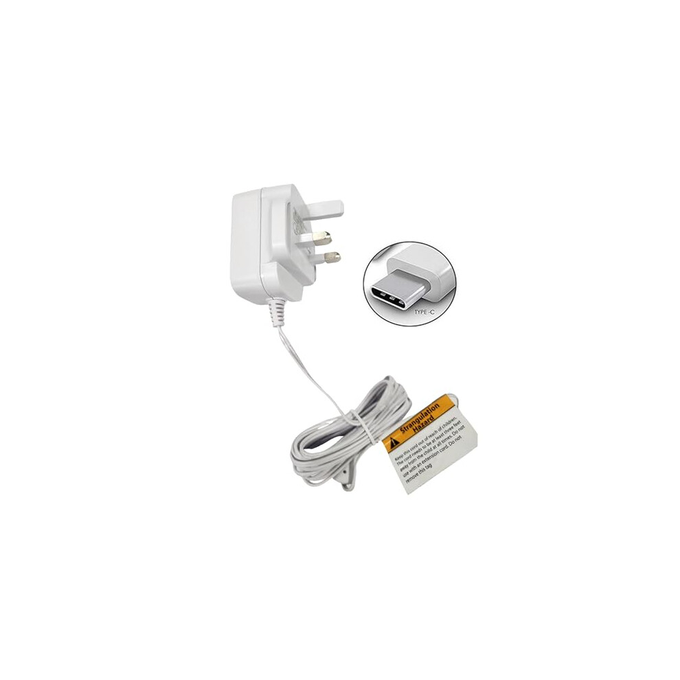 Babysense Maxview Type-C Power Adapter For Video Baby Monitor Model: Maxview Only (Not Compatible With Other Models)