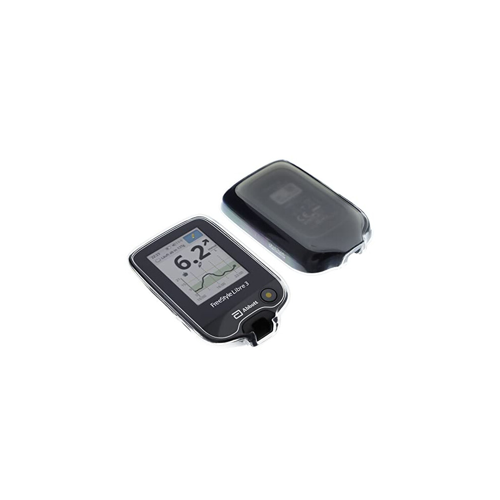 Foto-Kontor Case Compatible With Abbott Freestyle Libre 3 Bag Rubber Tpu Protection Transparent