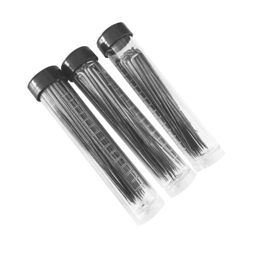 120 Pieces Triangular Felting Needles Triangular Point Felting Needles DIY Wool Pin Wool Felt Tools 3 Sizes 78mm 86mm 91mm (Each Sizes 40pcs) 1