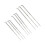 120 Pieces Triangular Felting Needles Triangular Point Felting Needles DIY Wool Pin Wool Felt Tools 3 Sizes 78mm 86mm 91mm (Each Sizes 40pcs) 3