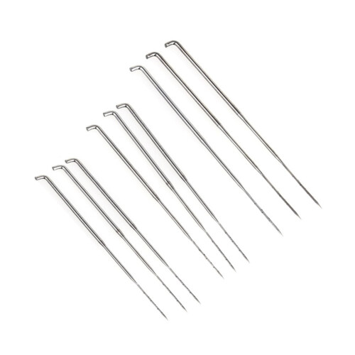 120 Pieces Triangular Felting Needles Triangular Point Felting Needles DIY Wool Pin Wool Felt Tools 3 Sizes 78mm 86mm 91mm (Each Sizes 40pcs) 2
