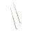 120 Pieces Triangular Felting Needles Triangular Point Felting Needles DIY Wool Pin Wool Felt Tools 3 Sizes 78mm 86mm 91mm (Each Sizes 40pcs) 4