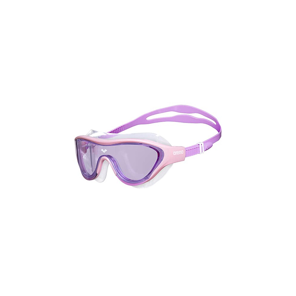 Arena The One Mask Jr Goggles -Violet, Unisex-Youth, One Size, 004309 Pink