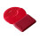 Swiss Hob Scraper with Protective Cover, Red 1