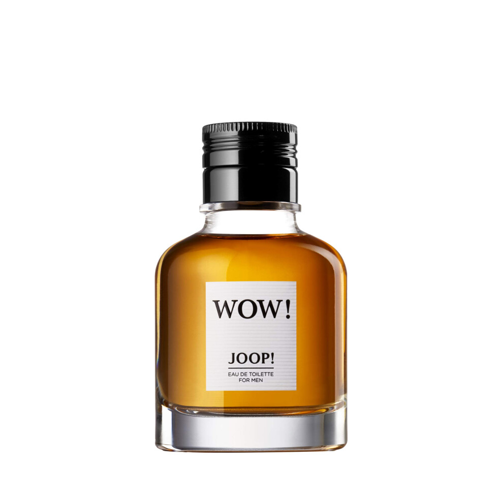 Wow! - Eau de Toilette for Men - Woody with Notes Of Cardamom, Bergamot, Violet Leaf, Vetiver, Fir Balsam, Vanilla, Tonka Bean - Medium Longevity -