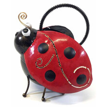 Home Or Garden Metal Watering Can - Lucky The Ladybird Bug