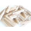 Beech Wood Tile Wedges - Pack of 50 1