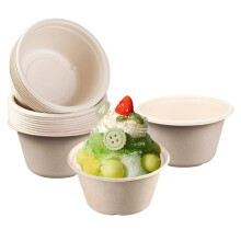 50 Pack Paper Bowls, 15oz /450ml Disposable Bowls for Hot & Cold Food, Eco-Friendly Biodegradable Paper Bowl for Parties, Daily Use, Picnic, Takeaways