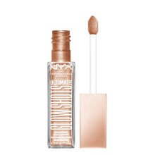 NYX PROFESSIONAL MAKEUP Ultimate Glow Shots, Flüssiger Lidschatten, Langanhaltender Schimmer mit Vitamin C - Highkey Lychee