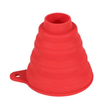 Silicone Collapsible Funnel, Foldable Large Canning Jar Funnel for Wide Mouth and Regular Jars, Food Grade Jam Funnel for Canning Transferring of
